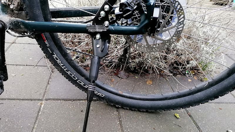 Støtteben til bagstel på mtb