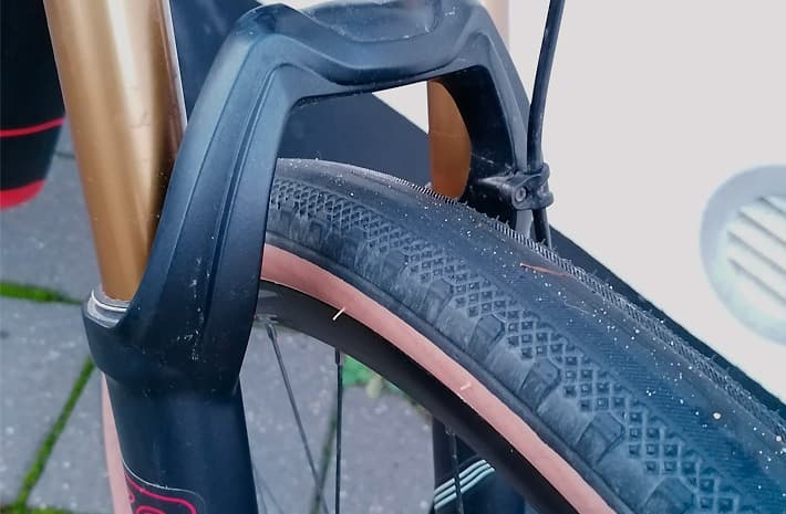 Billede af mtb med WTB byway Race dæk