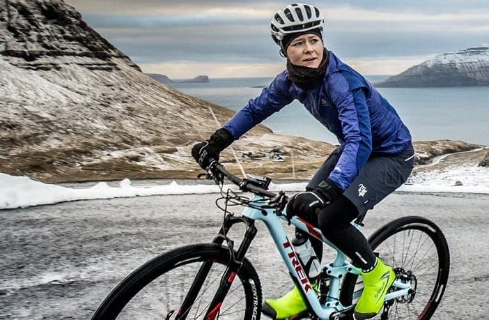 Vintercykeltoej dame mtb
