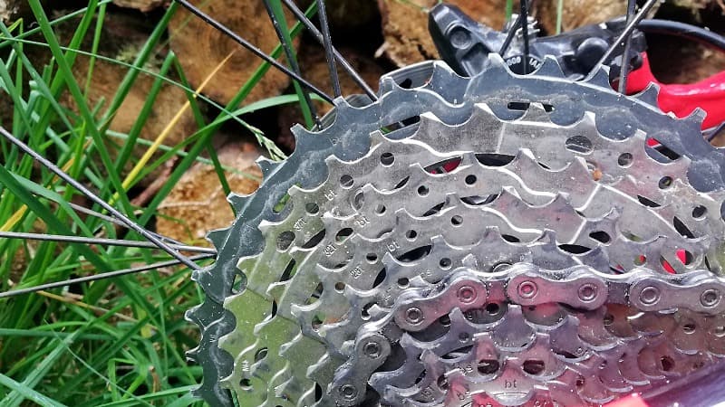 Kassette til mountainbike